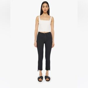 MOTHER “The Insider Crop Step Fray” Jeans In Not Guilty Wash Size 30 Like New!